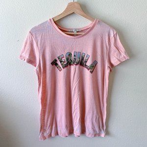 Express Tequila Print T-shirt M